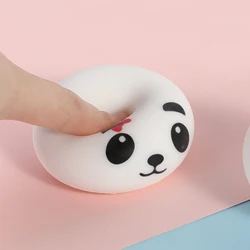 Kawaii Cute Panda Expression Squishy Slow Rising Squeeze Funny Toys Relieves Child Adult Stress Anxiety Christmas Gift 4/7/10 CM