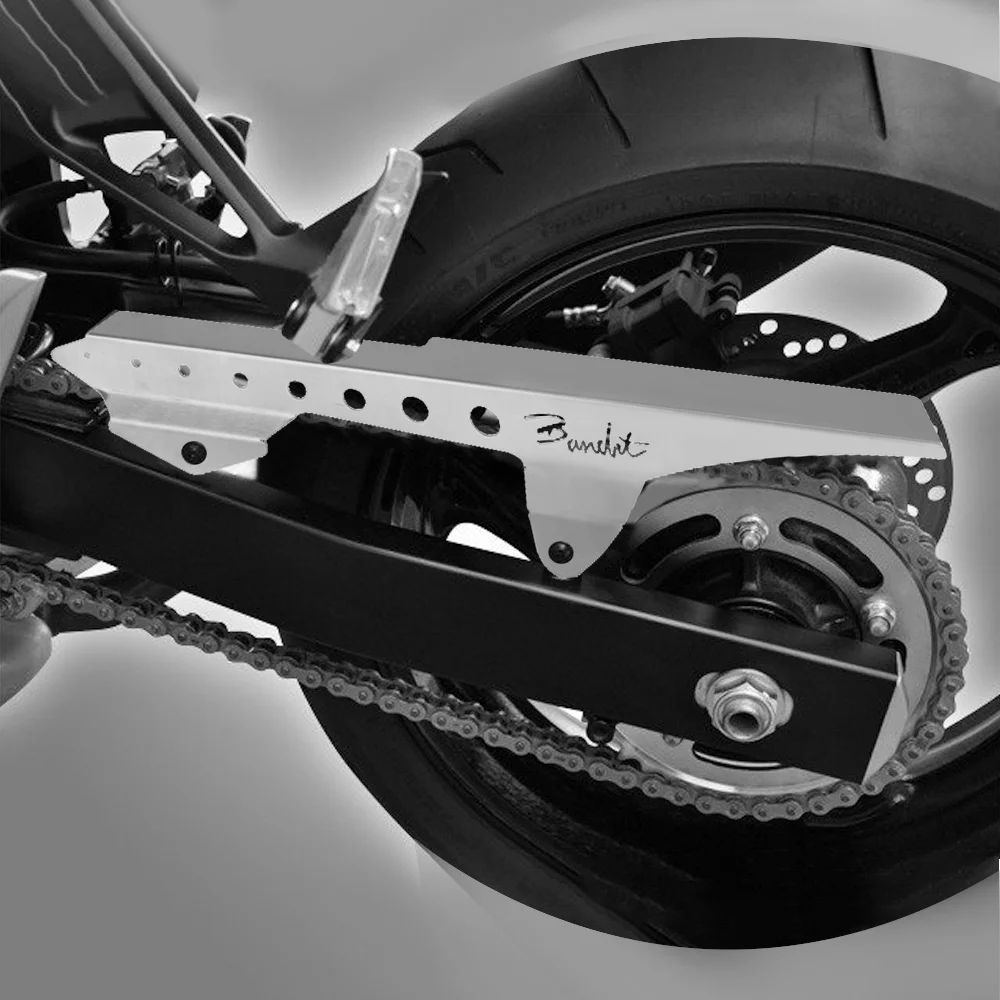 لسوزوكي GSX650F 2008-2009-2010-2011-2012-2013-2014-2015-2016 عجلة الشريحة سلاسل الاضراس غطاء حماية حماية GSF650 اللصوص