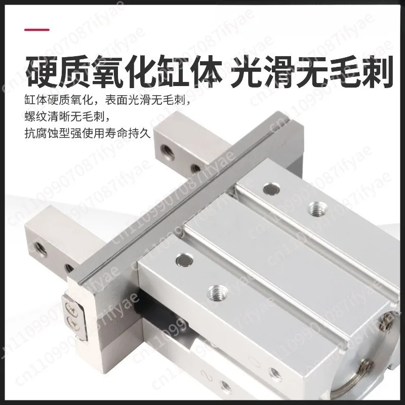 SMC Pneumatic Finger Cylinder MHZ2-16D Small Parallel Mechanical Jaw 10D view 2