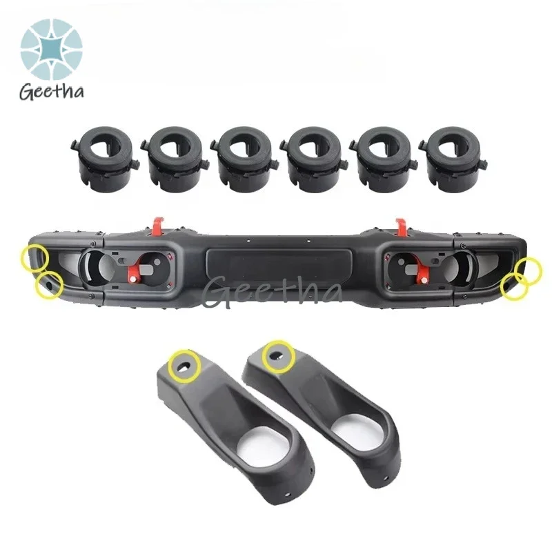 

FOR10th Anniversary Front Bumper For Jeep Wrangler JL 2018 Offroad Steel Bull Bar Bumper Guard For Jeep