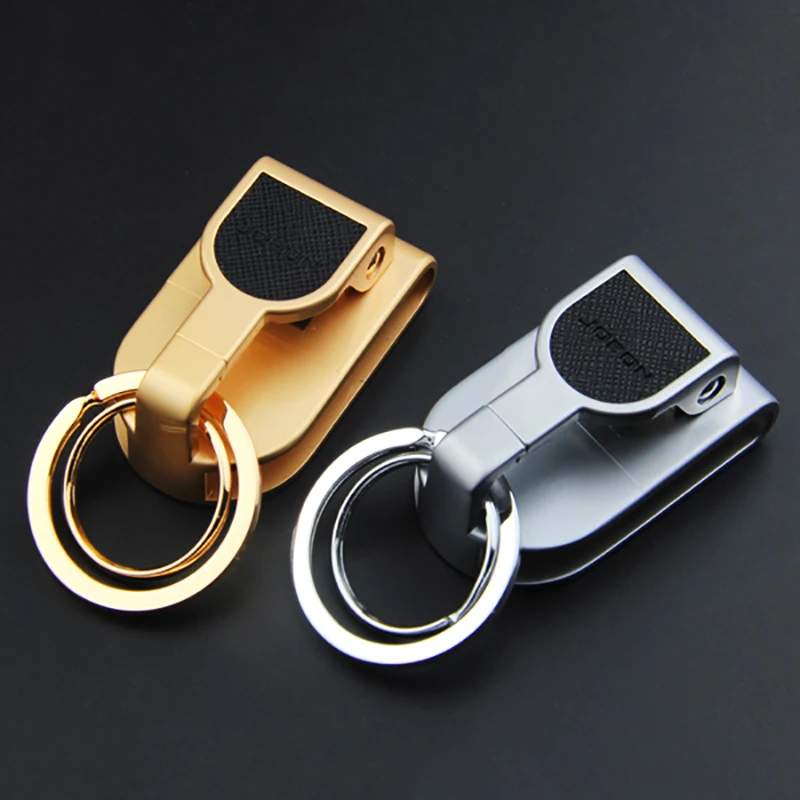 Luxury High-quality Belt Key Chain Clip Holder Waist Hanging Belts Keychain Holders Car Key Chain Buckle Creative Men Best Gift