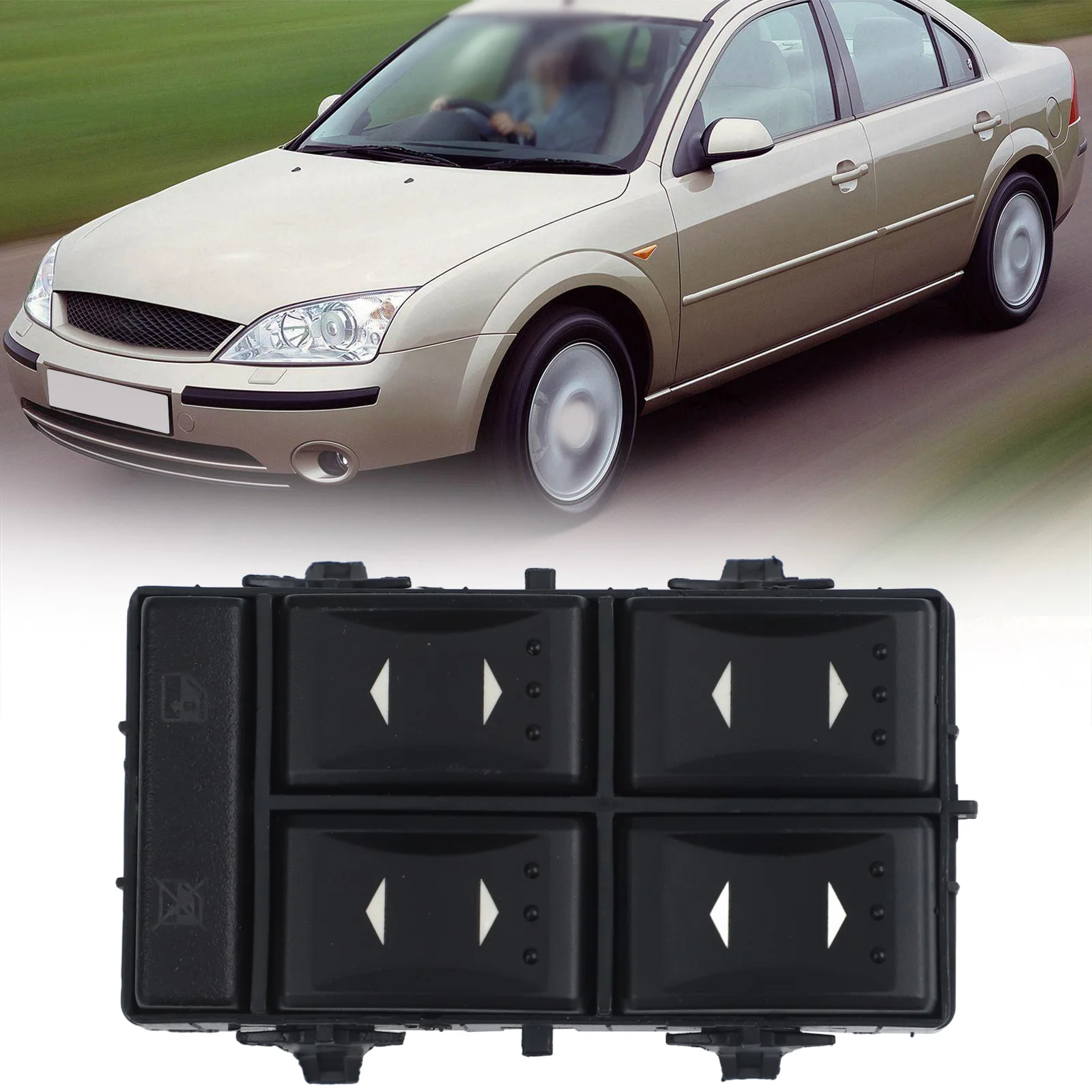 

Упрощенный сменный переключатель стеклоподъемника для Ford Mondeo (2000-2007 гг.) с расширенной совместимостью