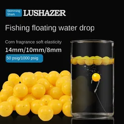 50pcs Foam Fishing Float Hard Buoyancy Drift Ball Float Gear Fish Float Foam Strike Indicator Outdoor Floating Fishing Accessory