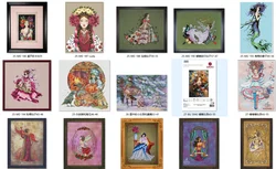 Cross Stitch Set Counted Cross Stitch Set,  Cross Stitch Kit  28ct 11ct 14ct 32ct - Flag of Russian beauties 64-63