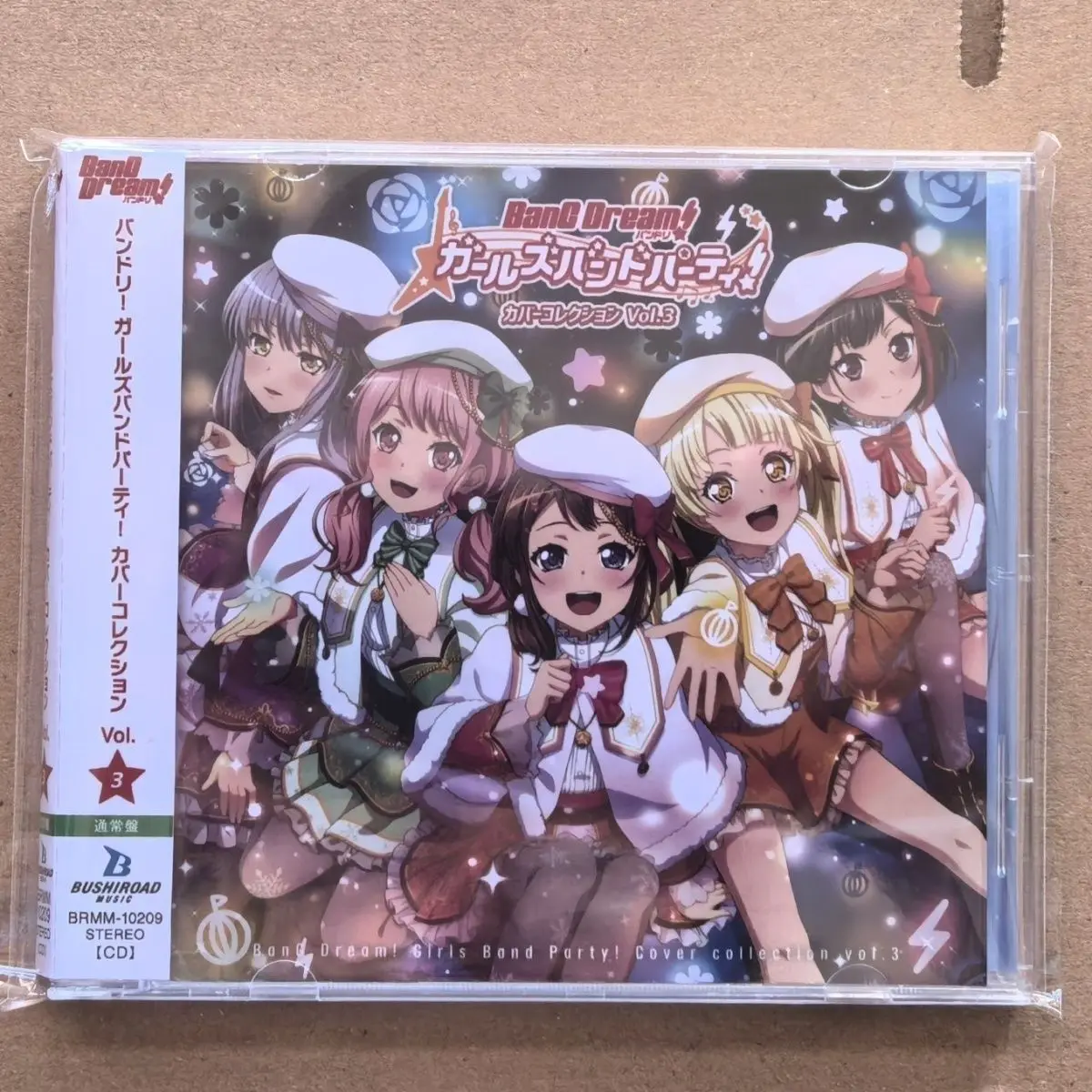

Anime Game BanG Dream Girls Band Party Music CD Cover collection vol 3 Album Music Record Cosplay Walkman Car Soundtracks Box