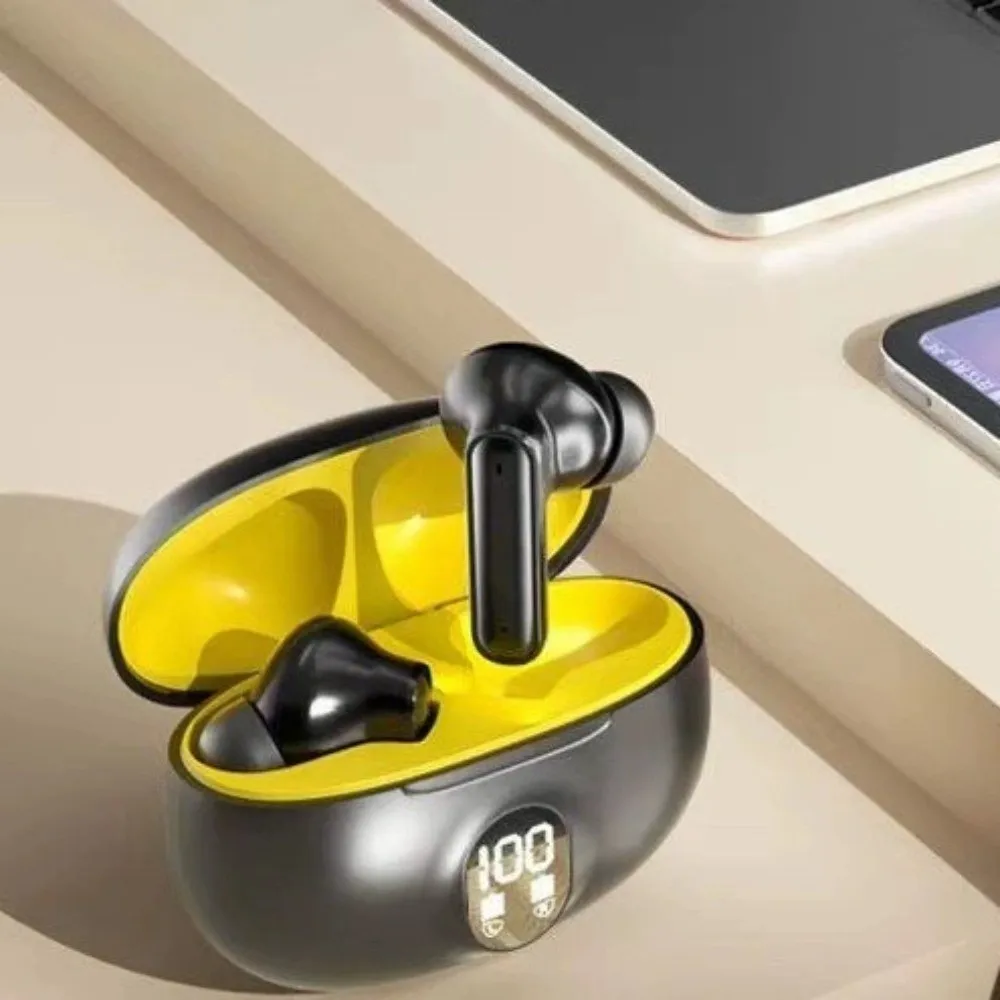 Auriculares inalámbricos Bluetooth con sonido estéreo, cascos deportivos con pantalla LED de potencia, pantalla Digital, resistentes al agua