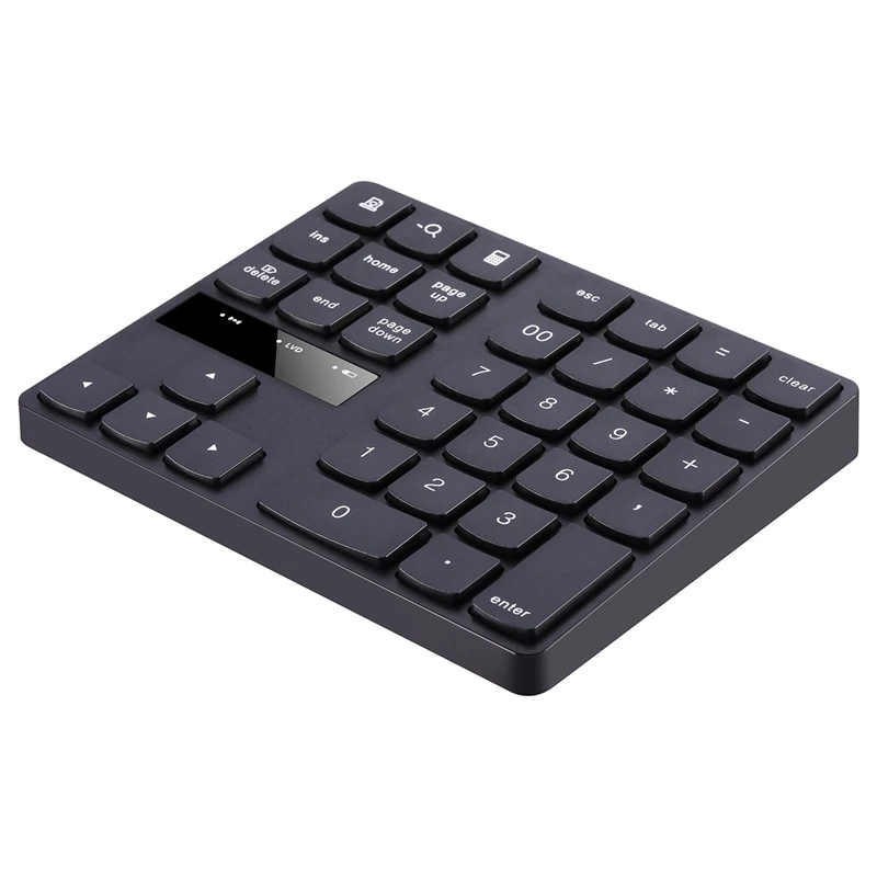 2.4G Wireless Numeric Keypad, Rechargeable Number Pad Keyboard With 35 Keys For PC/Laptop//Imac image 3