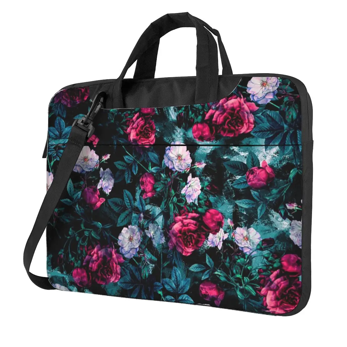

RPE FLORAL ABSTRACT III Crossbody Laptop Bag Case Computer Bag 13 14 15.6 Inch Notebook Pouch for Macbook Pro Lenovo