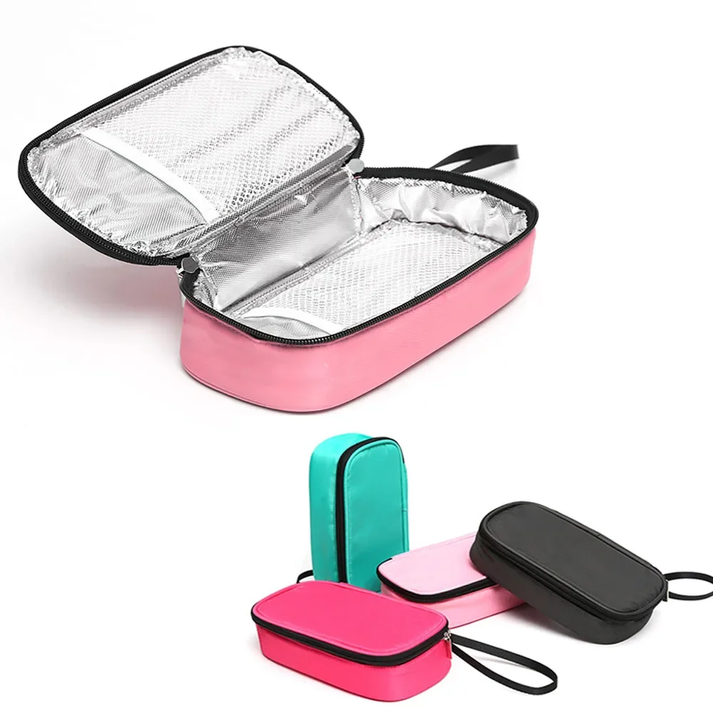 Waterproof Thermal Insulated Medical Cooler No Gel Portable First Aid Kit Insulin Cooling Bag Diabetic Pocket Pill Protector Bag