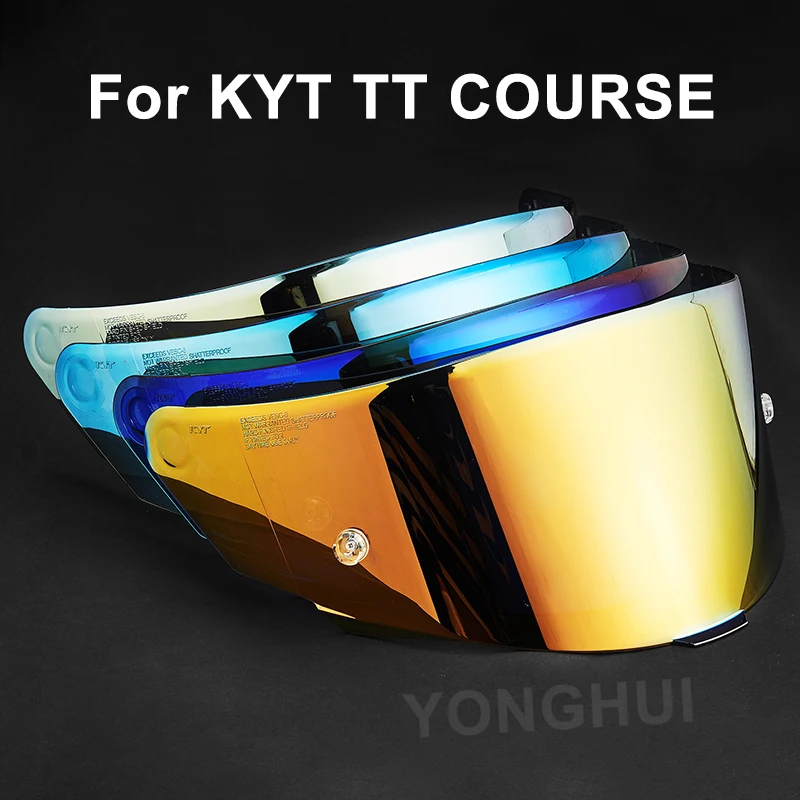 

For KYT TT Course Motorcycle Helmet Full Face Helmet Visor Shield LensTTC VESC-8 Revo Capacete MotorcycleAccessories Windshield