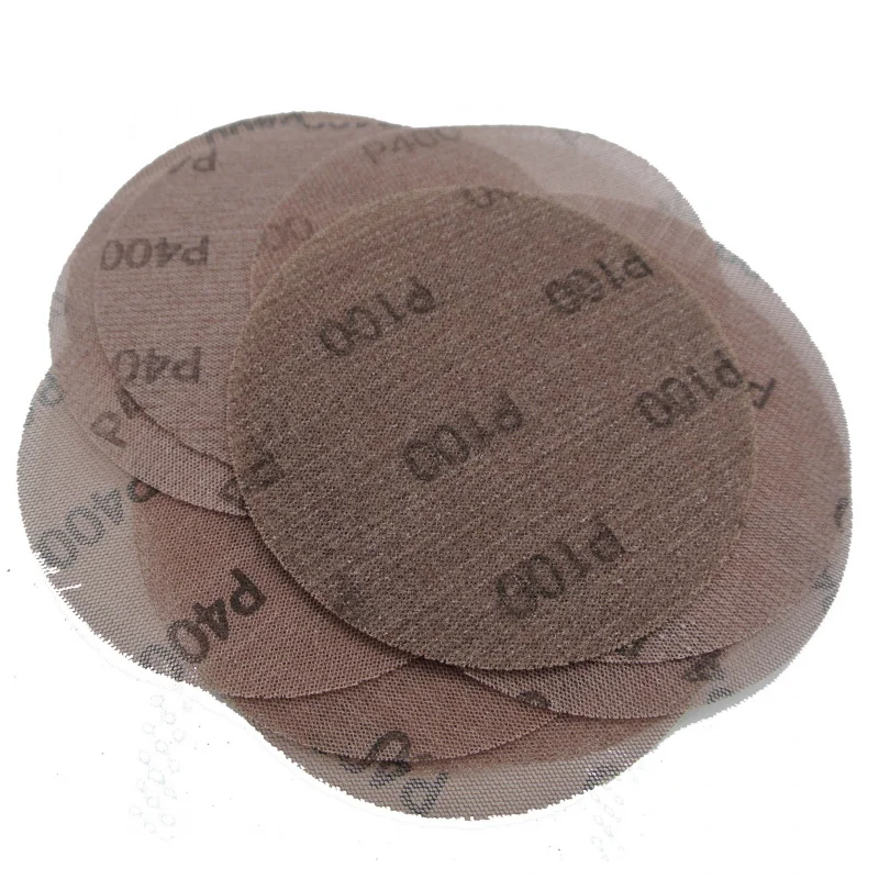 SATC 6 inch 80-800grit abrasive mesh sanding discs for portable self-generating central vacuum systems