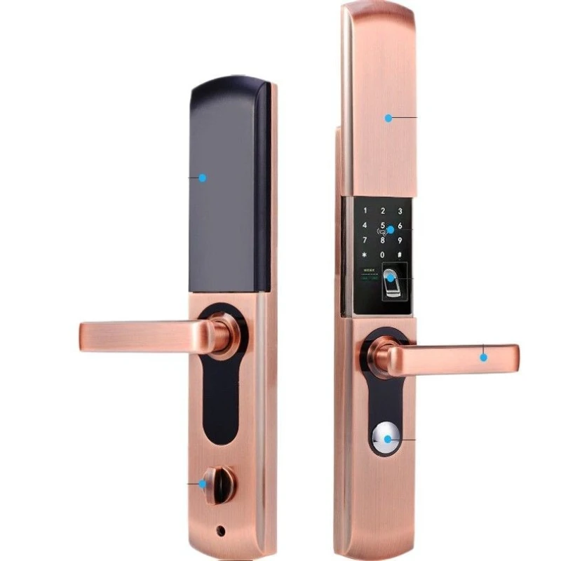 Fingerprint lock Household anti-theft door lock Door double opening door lock
