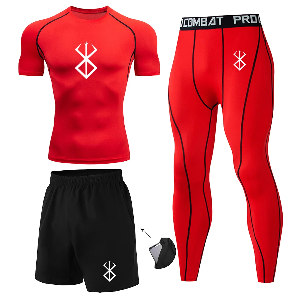 New Men's Thermal Underwear Sets Compression Sport Suit Sweat Quick Drying Thermo Underwear Men Clothing Long Johns Sets