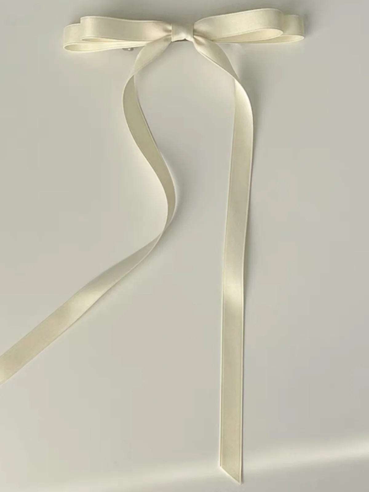 

Ele Long Silk Ribbon Knot Princ Escape Top Clip Forest Fairy Photo Headwear Faionable Korean Sle Hair Ac...