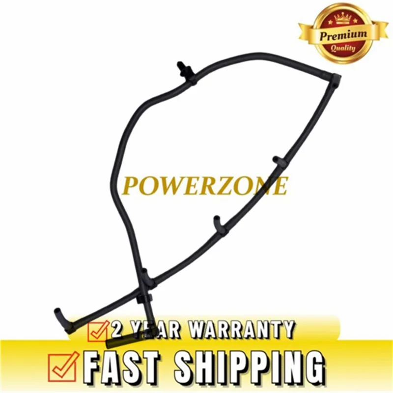High Quality 1pc Fuel Return Tube Hose 6650700381 6640700381 for Ssangyong Rexton + D27dt 2003 Kyron Rodius NEW