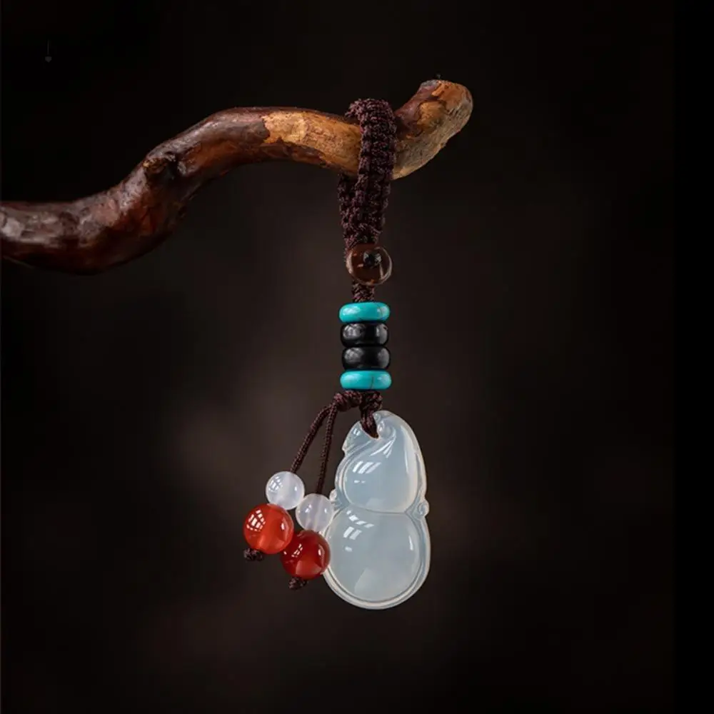 

Fashion Bag Hanging Ping An Keychain Beads Flower Phone Chain Lanyard Ornaments Charms Lucky Stone Pendant Gifts