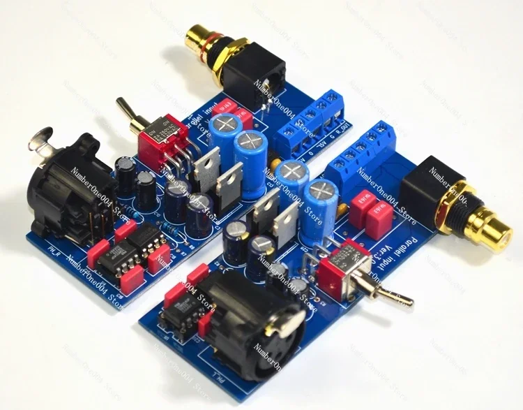 

SSM2141 Balanced XLR Signal To Unbalanced RCA Single-ended, Power Amplifier Board Machine HI Modification