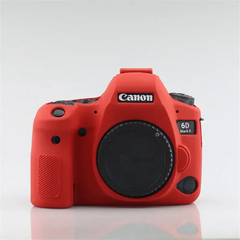 

For Canon EOS 6D Mark II 6d2 silicone armor camera body case shockproof rubber cover skin soft