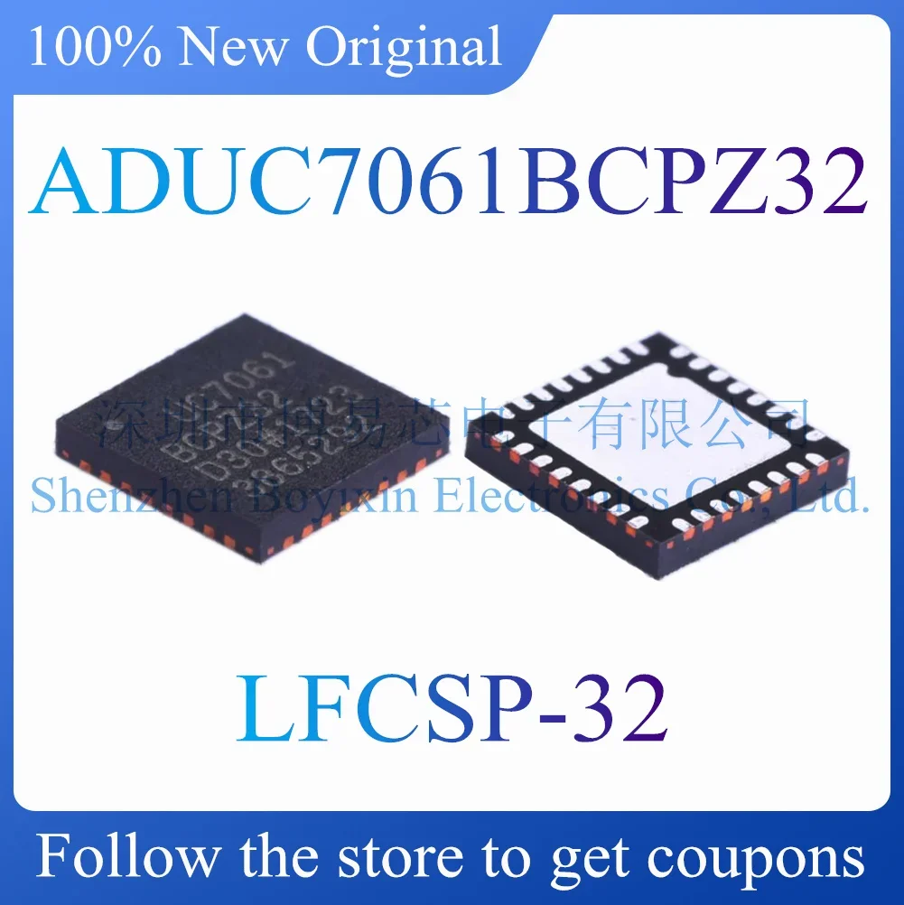 NEW ADUC7061BCPZ32.Original Product.Package LFCSP-32