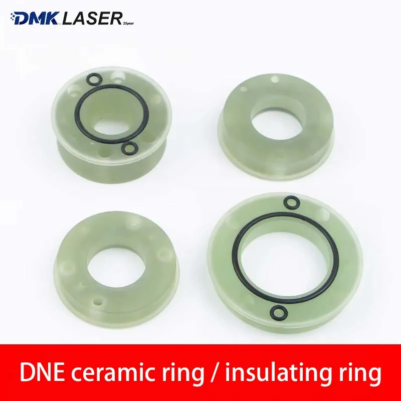 DNE Laser Cutting Machine Nozzle Connect Holder Base 10071494 Ceramic Body Insulator Ring 10090809 2-08700 2-08701 For Cut Head