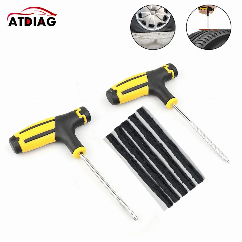 Car Tire Repair Kit Car Bike Auto Tubeless Tire Tyre Puncture Plug Repair Tool Kit Tool Motorcycle tire repair tool