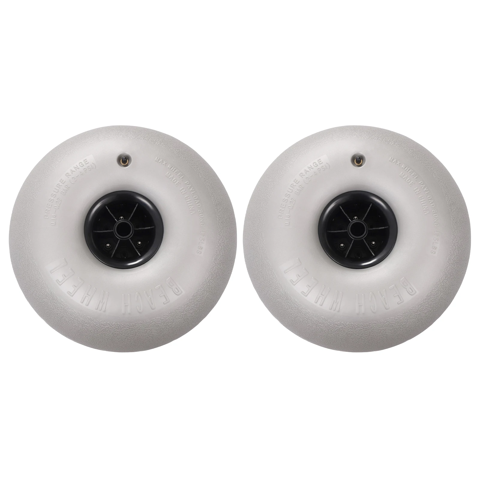 2Pcs 16" Balloon Wheel Beach Sand Tires Replacement for Kayak Dolly Cart Buggy