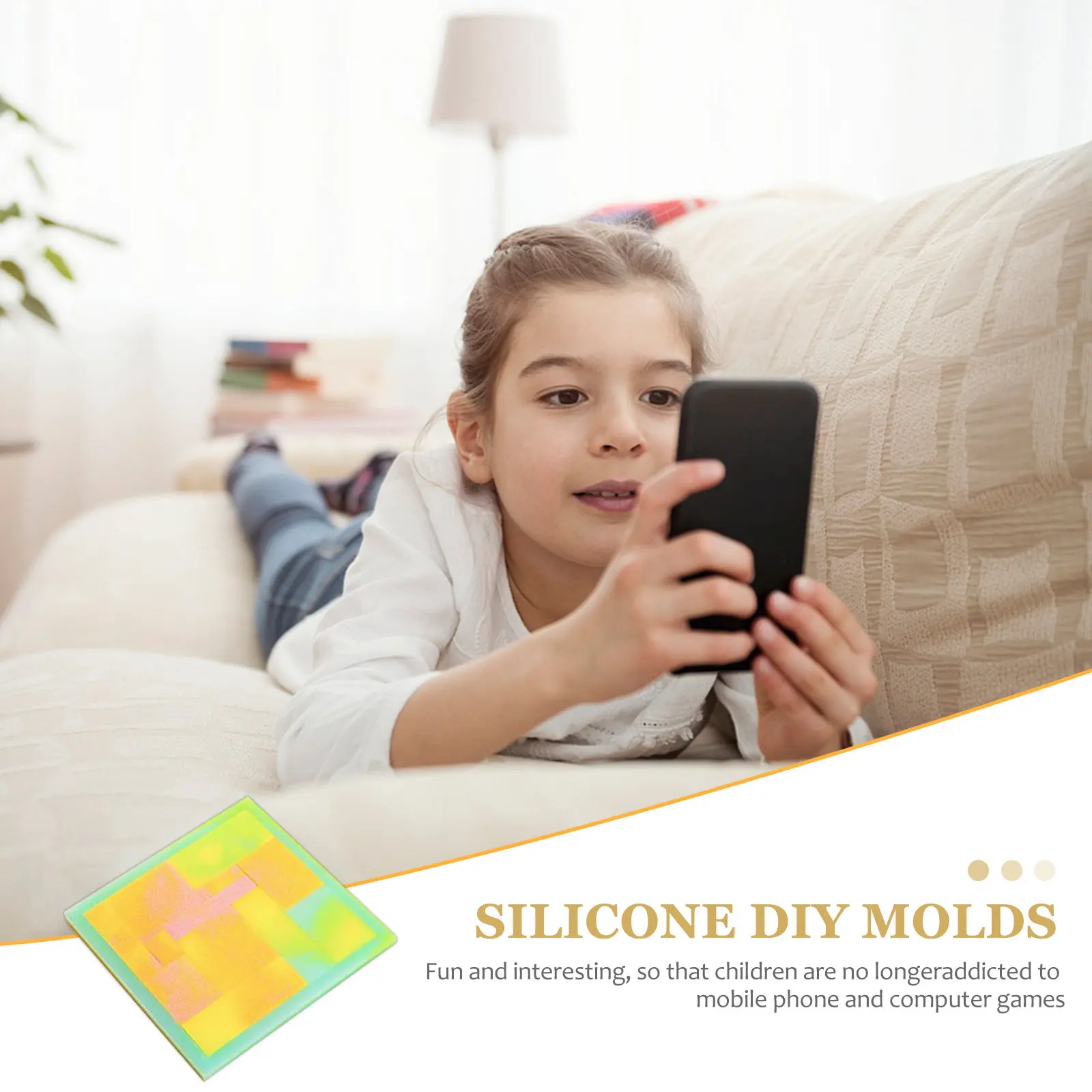 

Силиконовая форма для геометрических пазлов с 12 полостями, для поделок из смолы, легко извлекаемая, многоразовая, антипригарная, гибкая, для литья