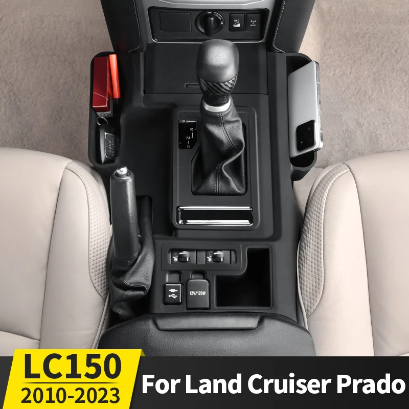 

For Toyota Prado 150 LC150 2010-2023 2011 2015 LHD Center Console Cover Anti-Scratch Protection Dust Proof Interior Accessories