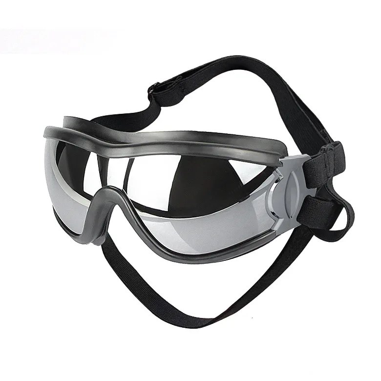 Pet glasses, dog products, goggles, waterproof, windproof, snow-proof, sun-proof, large, medium and small dog face masks