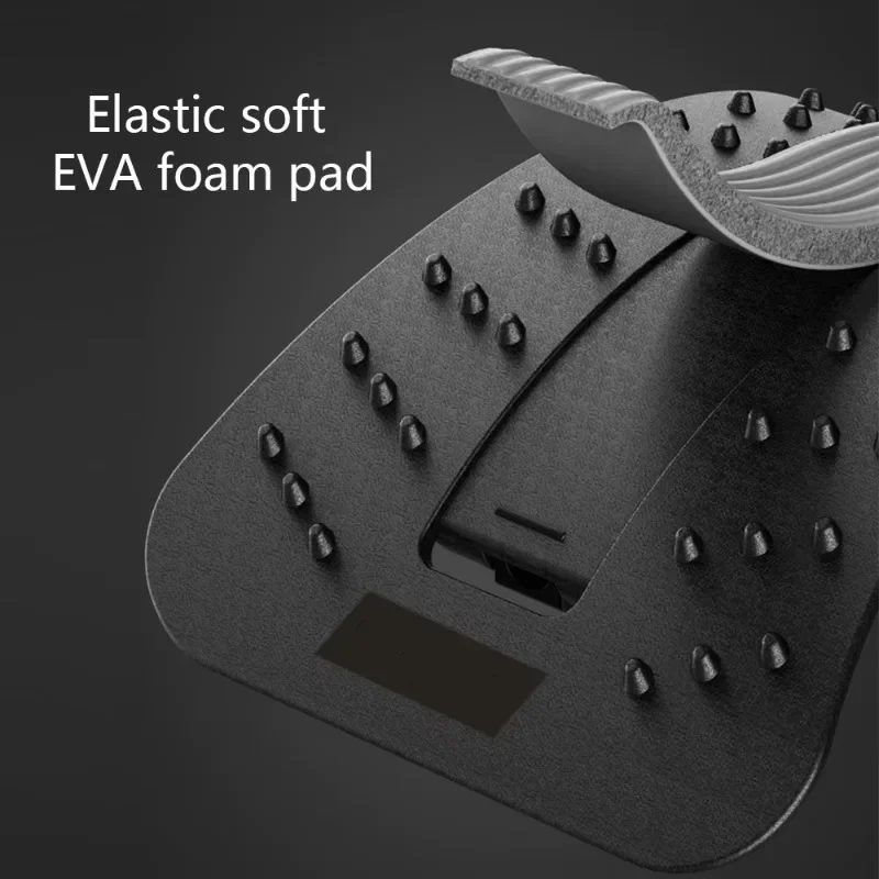 مدلك الظهر تمتد كرسي داعم للفقرات القطنية الاسترخاء العمود الفقري لتخفيف الآلام الفقرة الاسترخاء تمتد الجر السفلي تصحيح الخصر