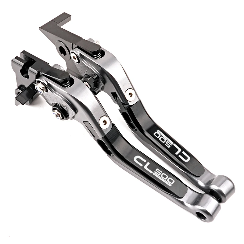 CL500 Accessories Motorcycle Clutch Lever Brake Lever Set Adjustable Folding Handle Levers For Honda CL500 CL 500 2022-2024+