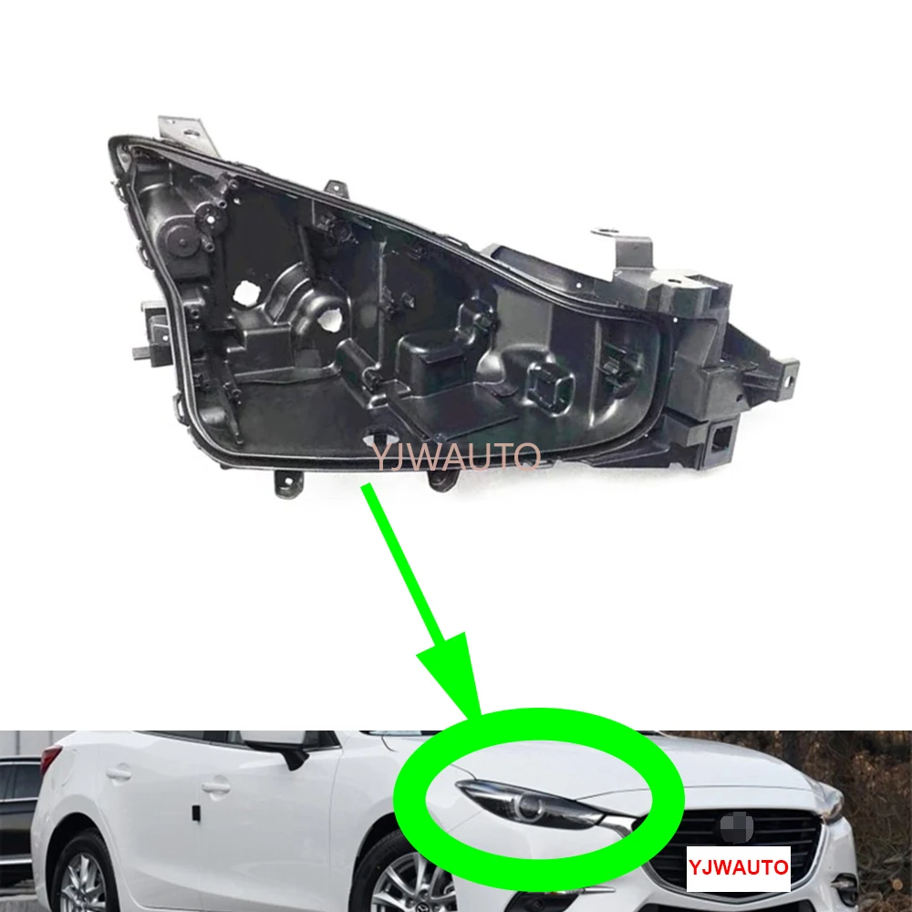 For Mazda 3 Axela 2017 2018 2019 Headlamp House Car Headlight Base Rear Base Replacement Auto Front Lamp Holder Back Support