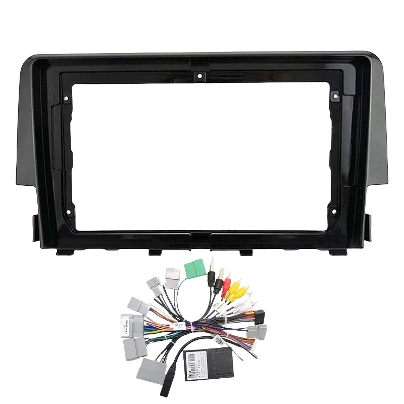 Kit de tablero Android de 9" para Honda Civic 2016 |   Decodificador CANBUS y panel Facia