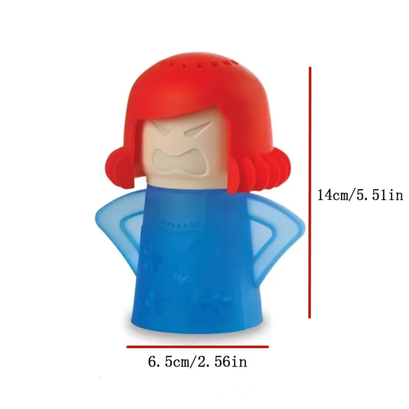 غاضب ماما منظف الميكروويف الثلاجة فرن تنظيف الإبداعية رذاذ نوع البخار رائحة إزالة الروائح أدوات المطبخ