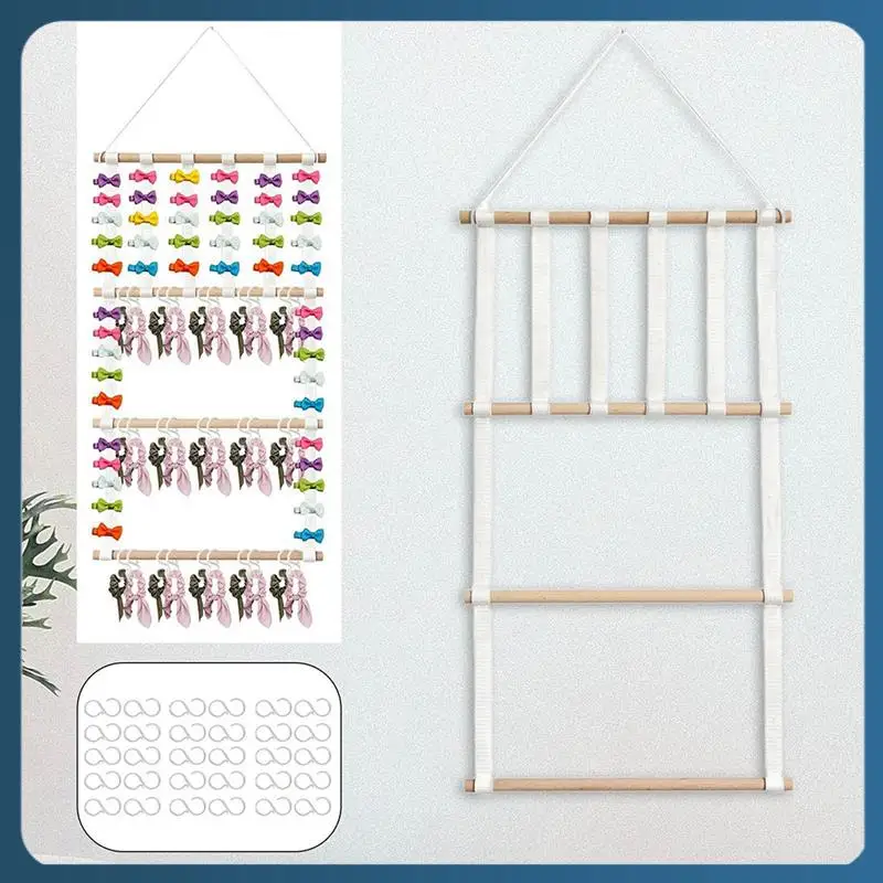 

AB02 держатель для аксессуаров для волос, бантики для волос, органайзер для ювелирных изделий для девочек, подвесной держатель для резинок для волос, органайзер, настенный декор A