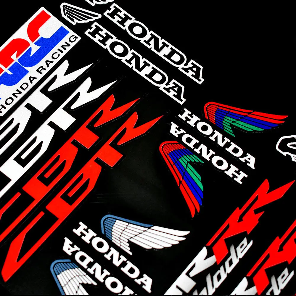 Motorcycle Body Stickers for Honda CBR Series Decals Waterproof Reflective Fuel Tank Decorative Stickers PVC Decals image 6