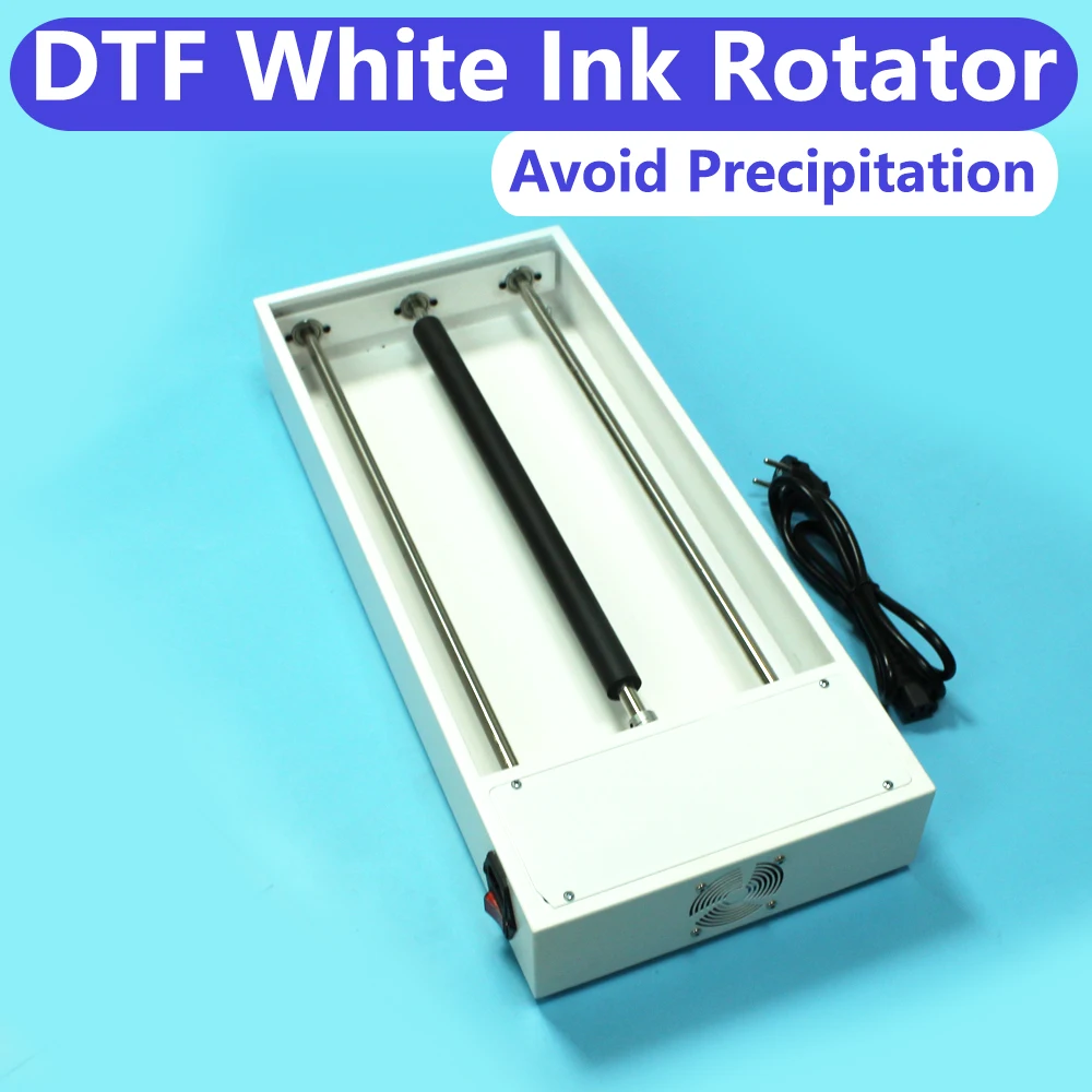 Imagem -03 - Dtf Dtg Tinta Branca Rotação Máquina Rolamento do Frasco Evitar a Preservação Agitando Preparação