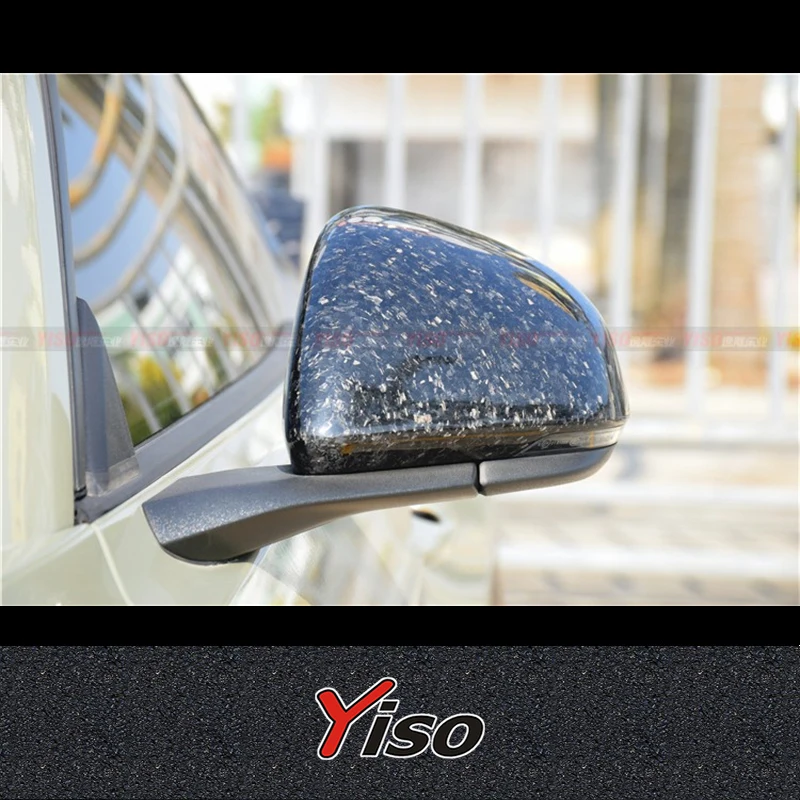 Suitable for Rearview mirror shells of Mustang carbon fiber reverse mirror 15-19 models of Mustang rearview mirror