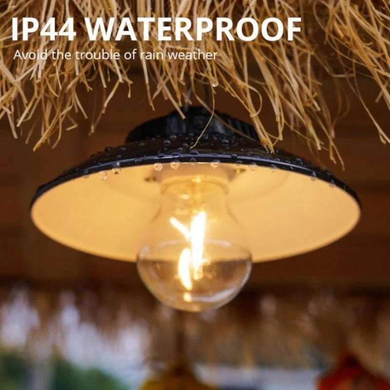 ISURE MARINE Retro Camping Light Outdoor Portable Portable Light Atmosphere Light Tent Light Multi Functional Light