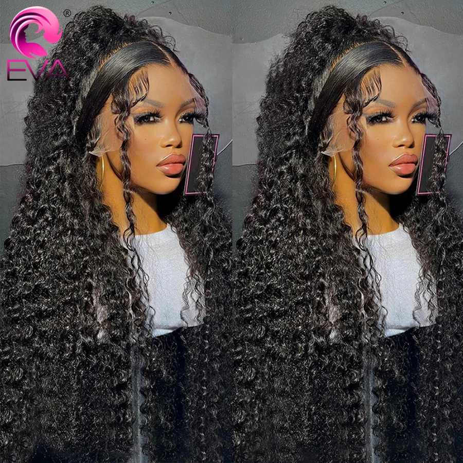 HD Lace Glueless Wigs Curly Brazilian Hair 5x5 HD Lace Closure Wigs Ready to Wear HD Lace Closure Human Hair Wigs Pre Plucked