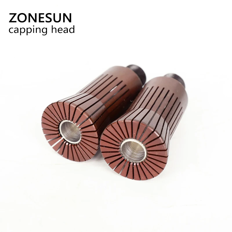 ZONESUN  capping head for new Perfume cap crimping machine capper metal cap press capping machine