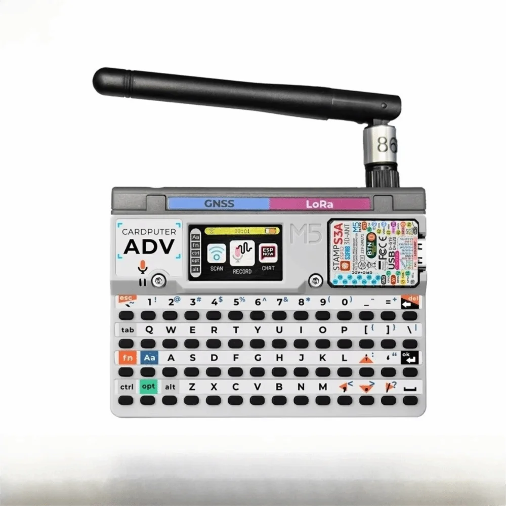 1.14 Inch Screen Portable Computer 1750mAh Battery Programmable M5 Development Kit 56 Key Keyboard Automation