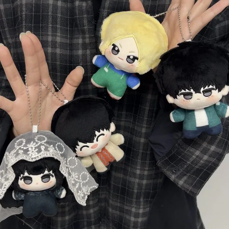 10 cm SAKAMOTO DAYS Plüschtiere, niedliche, weiche, gefüllte Anime-Schlüsselanhänger-Puppen für Kinder, Geburtstag, Weihnachten, Geschenk