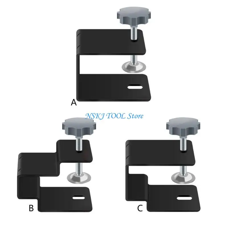 L8RC Drawer Panel Installation Helper Drawer Front Installation Clamps Convenient Mount Tool for Clamping Up to 45mm Panel