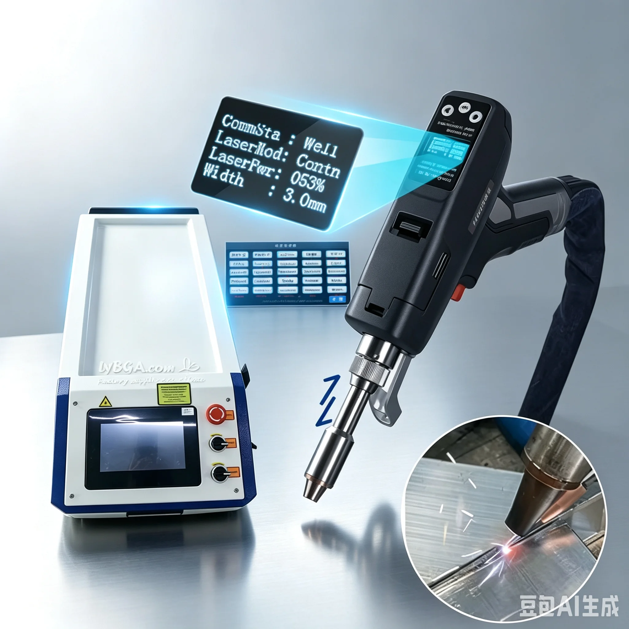 1.5KW Raycus 4In1 Handheld Laser Welding Cutting Cleaning Machine Metal Welder Rust Paint Oxide Removal Laser Cleaner Cutter