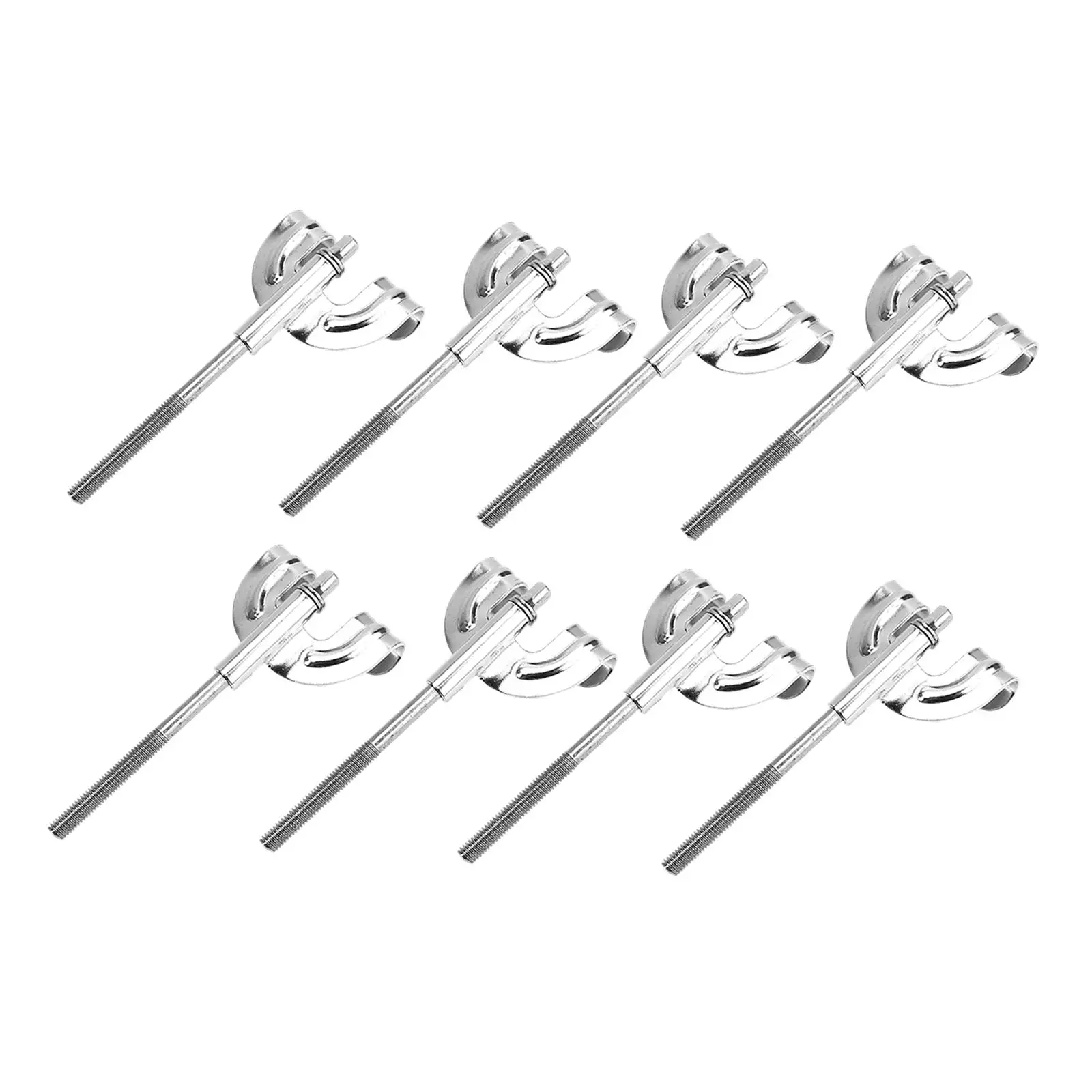 Percussion Instrument Drum Hardware Bass Drum Claw Hook Set Drum Parts for Standard Snare and Drum Kit