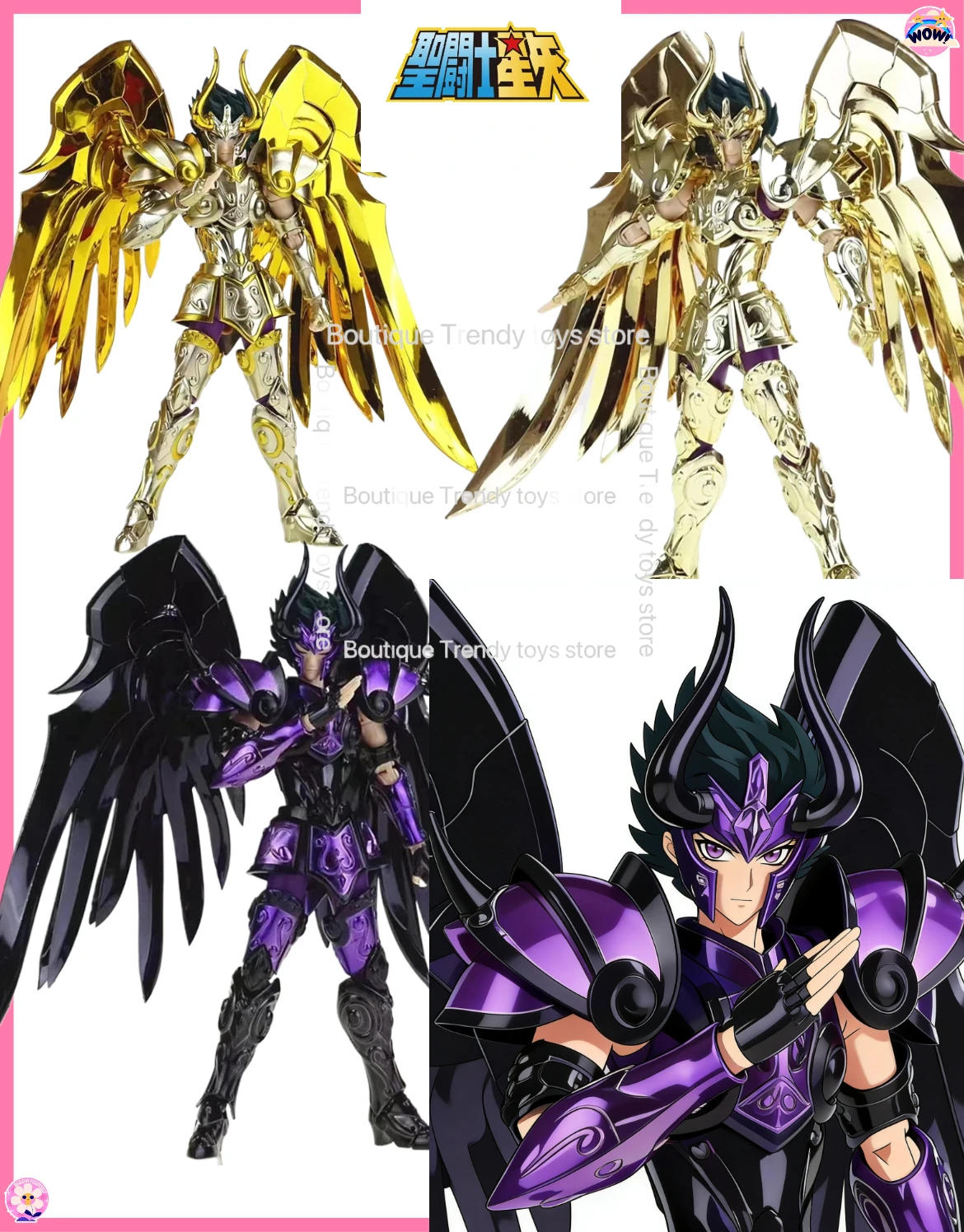 

JM.MST Saint Seiya Myth Cloth EX Capricorn Shura SOG/Soul of God Gold/24K/OCE/Dark Knights of the Zodiac Action Figure In Stock