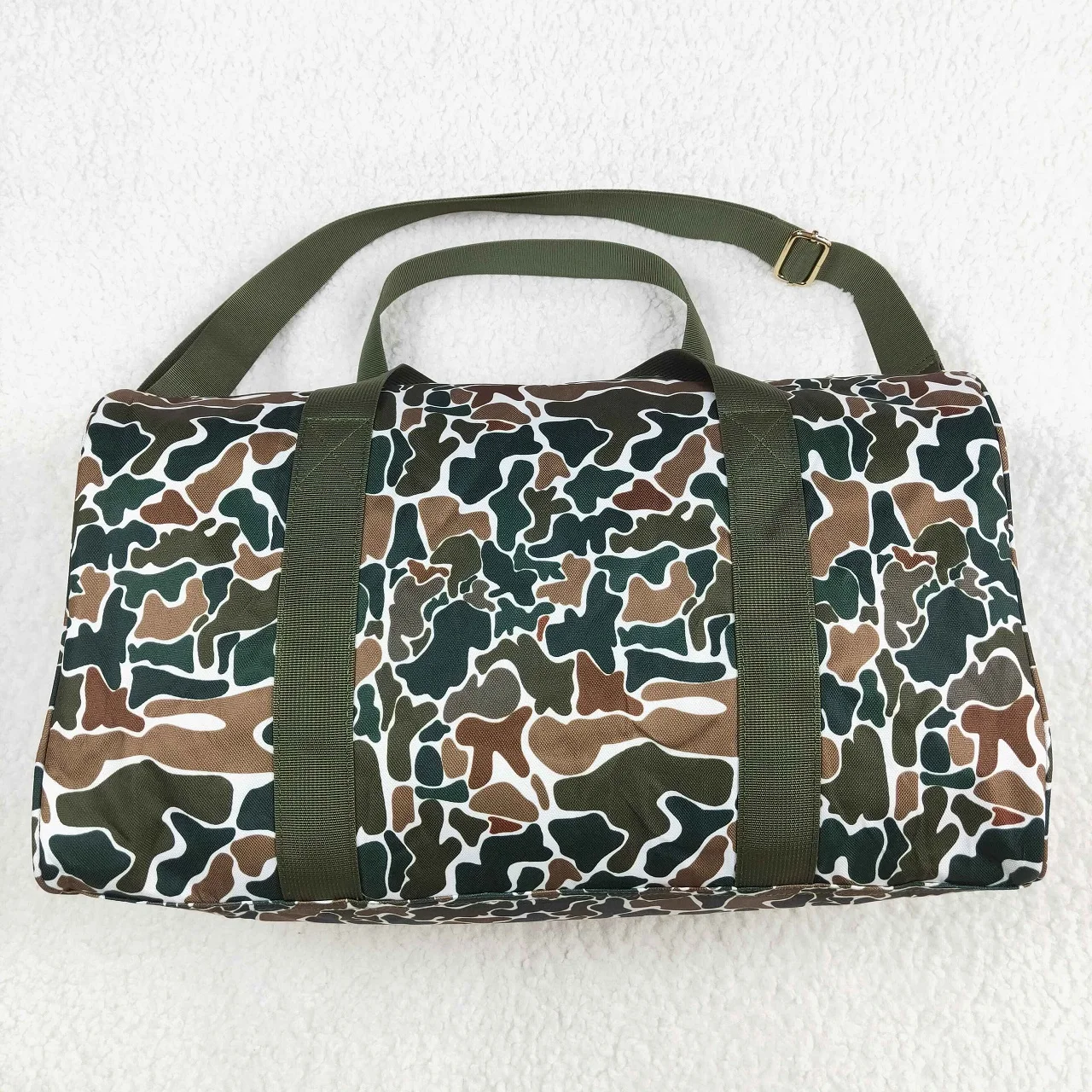 Wholesale Boutique Children Bag Toddler Outdoor Portable Baby Boy Kids Adult Green Camo Handbag