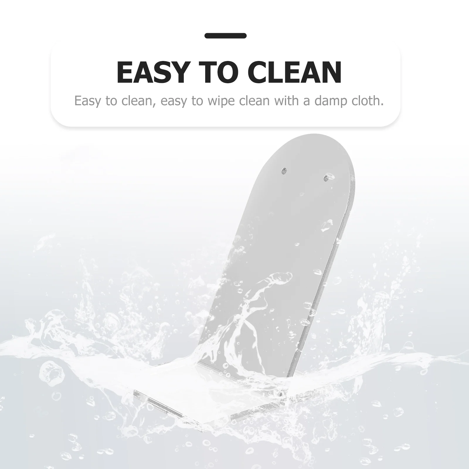 

Подставка для ювелирных изделий, акриловая зеркальная пластина для плоского сложения, фотофоны, реквизит, отражающая доска, шпильки для ушей, фон