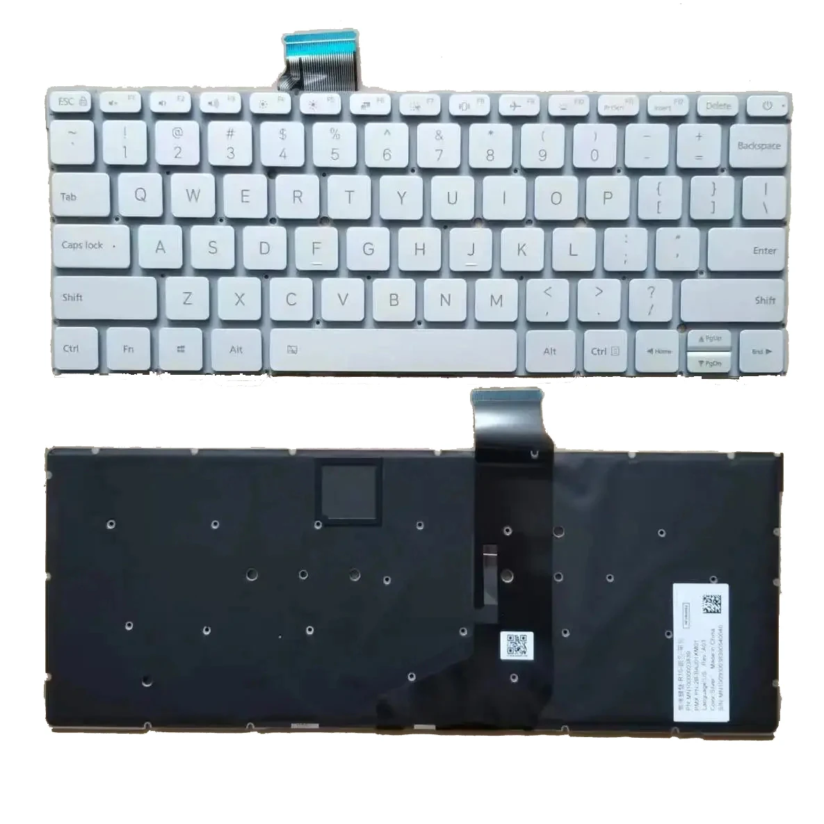 

New For Xiaomi Air 13 inch Keyboard Silver Color Without Backlit No Frame